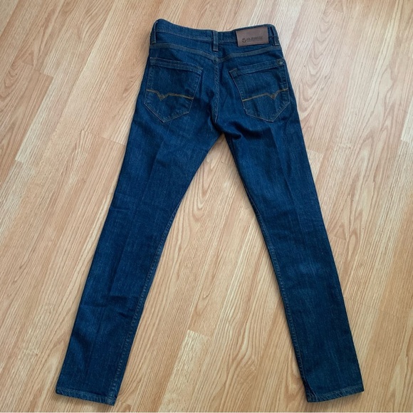 VOI Men's Skinny Jeans European Dark Blue Wash Size 30R - Picture 8 of 10